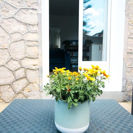 Appartement Avec Terrasse Privee, Plage A Pied Saint-Aubin-Sur-Mer  Ngoại thất bức ảnh
