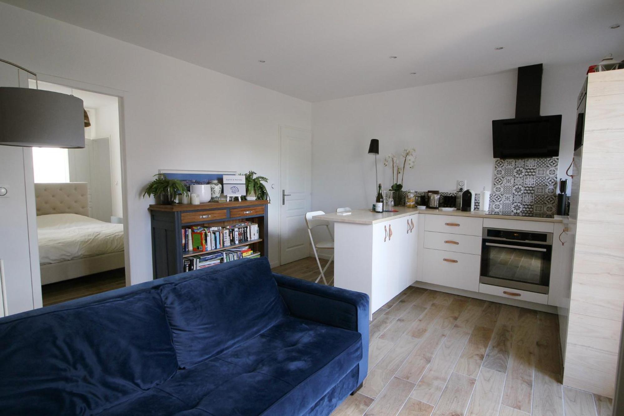 Appartement Avec Terrasse Privee, Plage A Pied Saint-Aubin-Sur-Mer  Ngoại thất bức ảnh