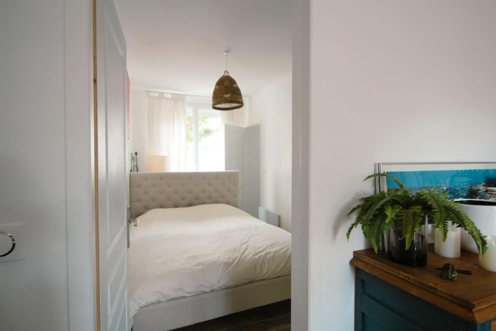 Appartement Avec Terrasse Privee, Plage A Pied Saint-Aubin-Sur-Mer  Ngoại thất bức ảnh